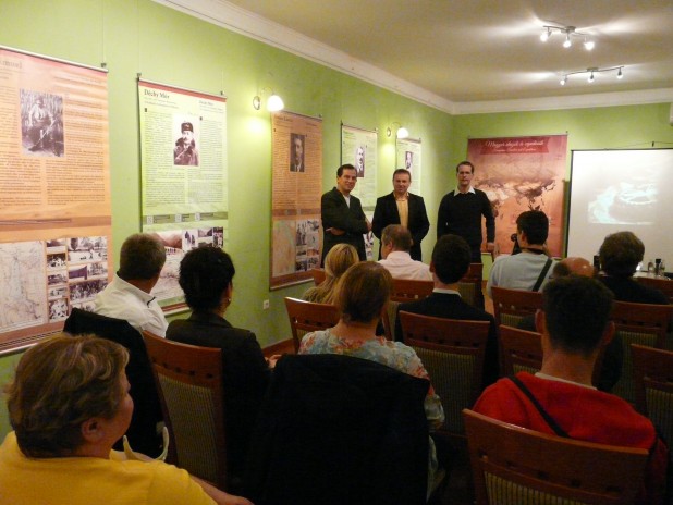 Csaba Sógor's exhibition on Hungarian explorers presented in Slovenia Csaba Sógor's exhibition on Hungarian explorers presented in Slovenia